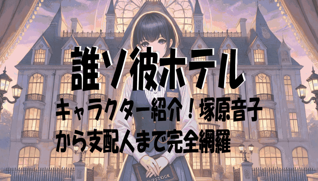 誰ソ彼ホテルキャラの特徴と魅力とは？